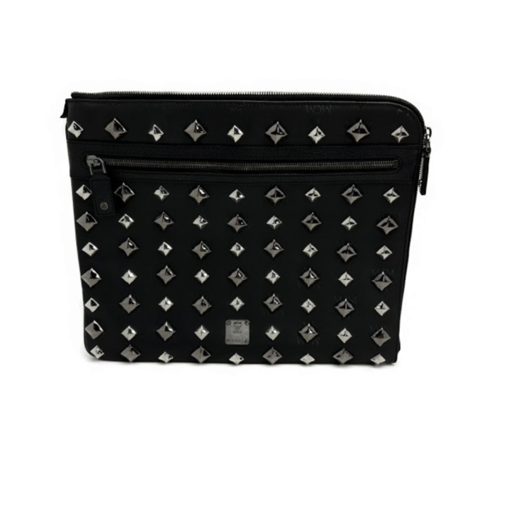 Mcm Clutch Bag Black - Picture 2 of 9